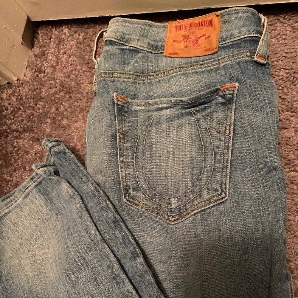 True religion high waisted jeans